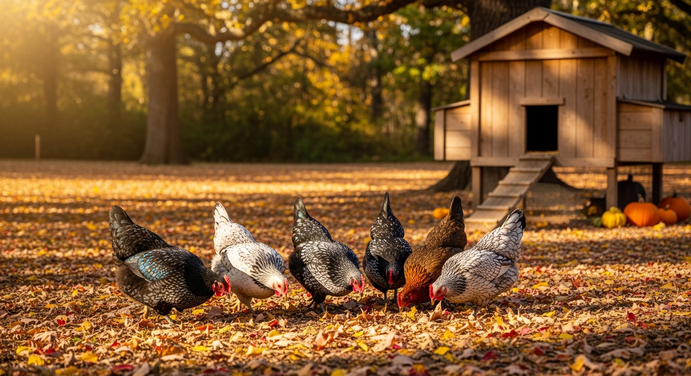 Heritage chickens