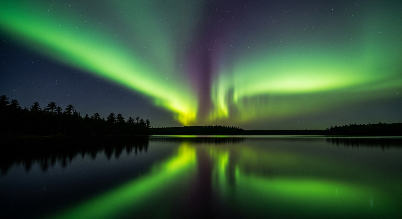 Seeing the Northern Lights from Maine